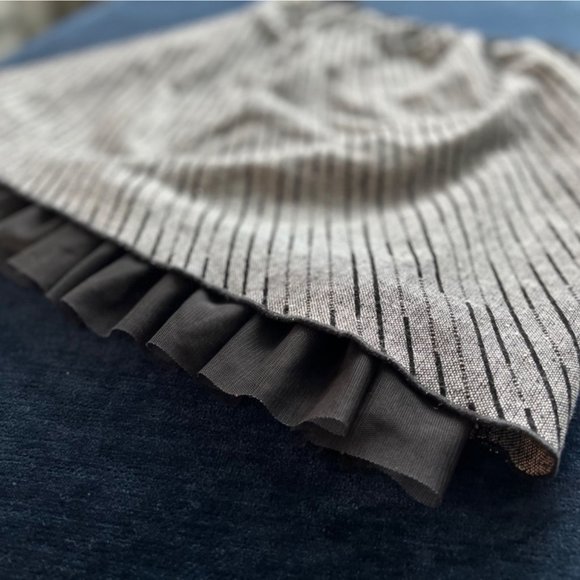 Women's Studio 253 Diagonal Stripe Skirt Size Large - Picture 7 of 10